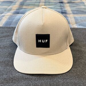 HUF Tan/Cream Cap with Black Logo